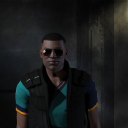 yulequanlaomo portrait