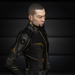 Alesha s Patronom portrait