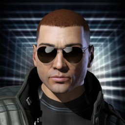 Goosender portrait