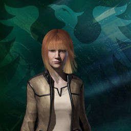 Holo DeWise Wolf portrait