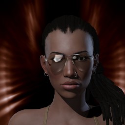 Mean Pirate portrait