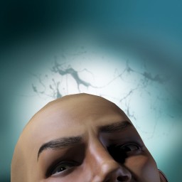 Frog Brian portrait