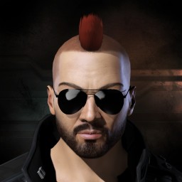 Dark-Vulture portrait