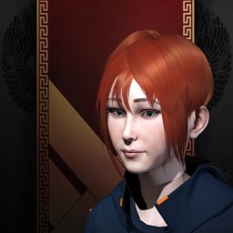 ZRed Dragon portrait