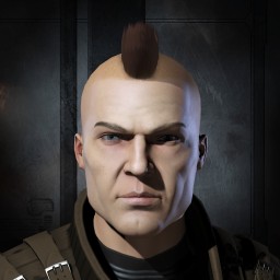 Malicious Hawk portrait
