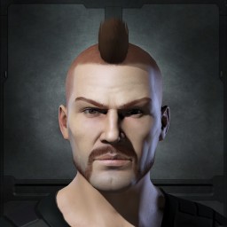 Scheming Hawk portrait