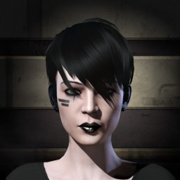 Goth Barista portrait
