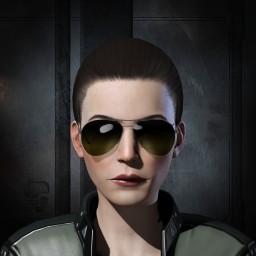 Samantha the Salamander portrait