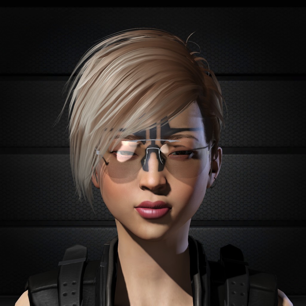 Walker in dark