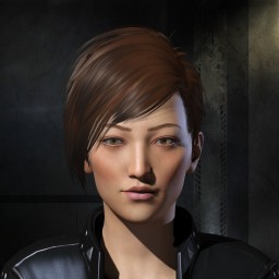 grey angel 15 portrait