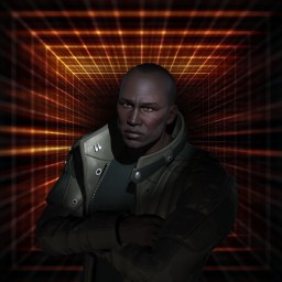 Dekkept portrait