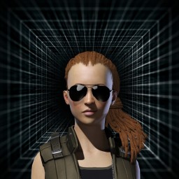 Shadow Meir portrait