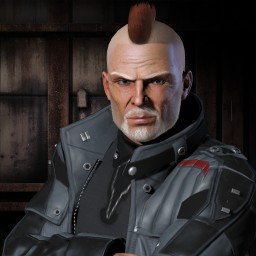 Cackling Jack portrait