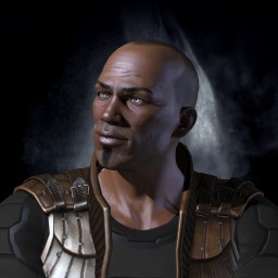 Sultan Khan portrait