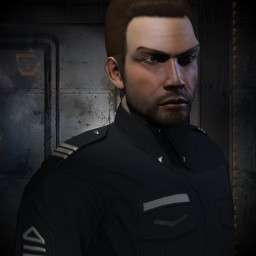 Sergant Clyde portrait