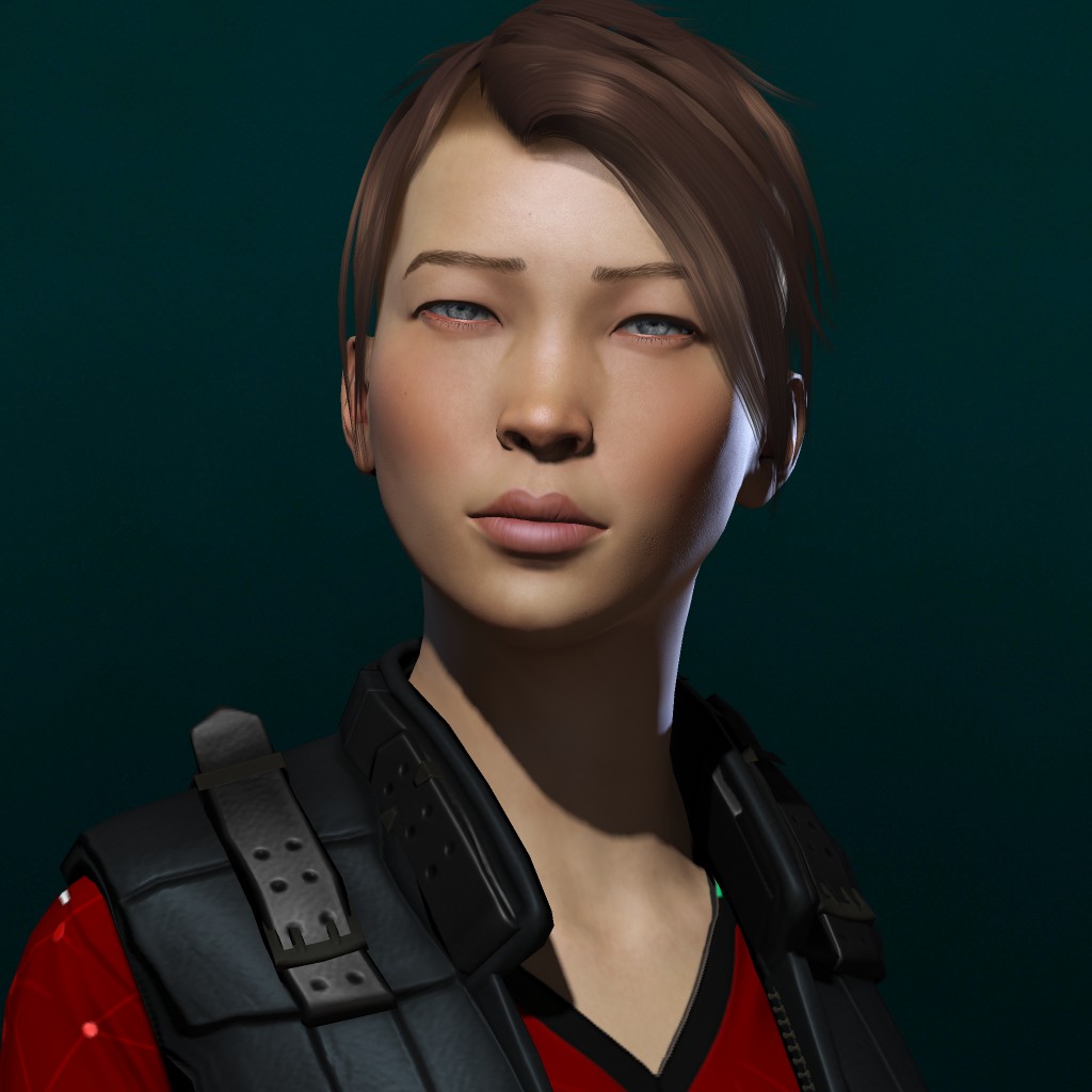 p0dgirl portrait