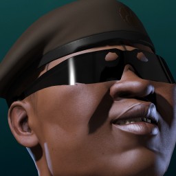 Korean Ninja portrait