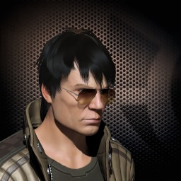 T-Dog portrait