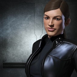 Lady Inside portrait
