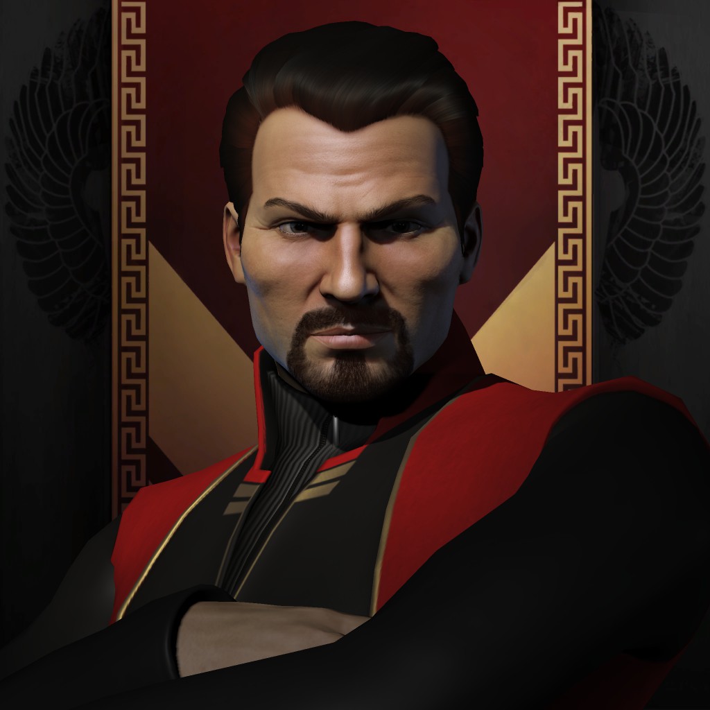 Falcon Dive portrait