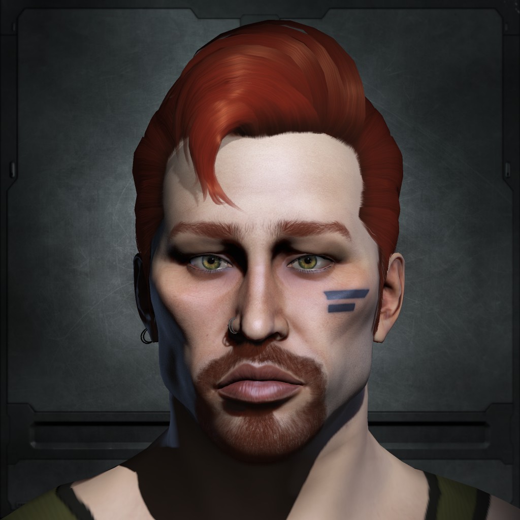 Red ButHair