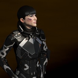 tan4a Kahoudi portrait