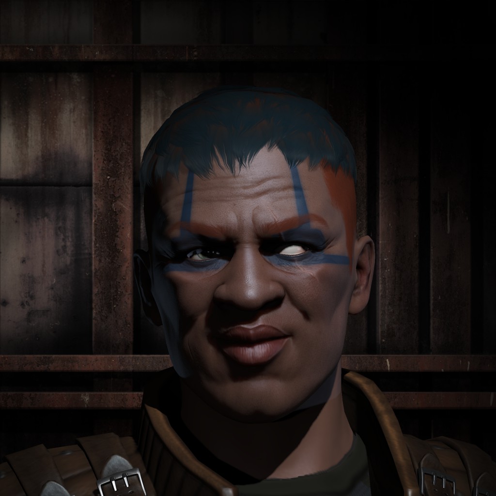 Punched Face