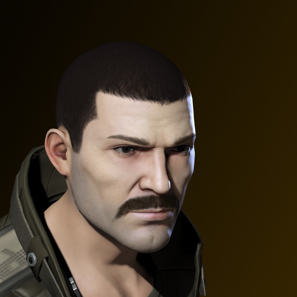 The MustacheMan