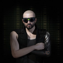 pinkdawg portrait