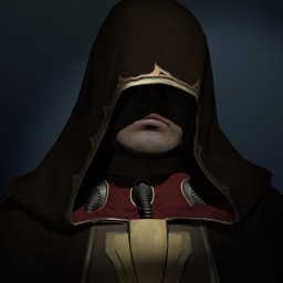 Darth Bathrobe portrait