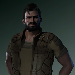 Man Brown portrait