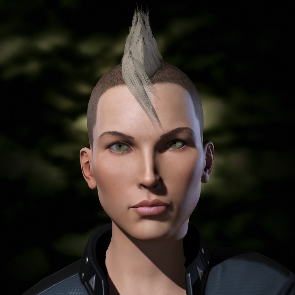 Jita Face Tailfeathers