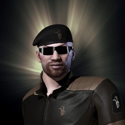 One-eyed Joe portrait