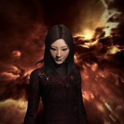Summer Glau Crimson portrait
