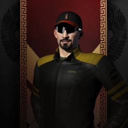Aiden FireMandrill portrait