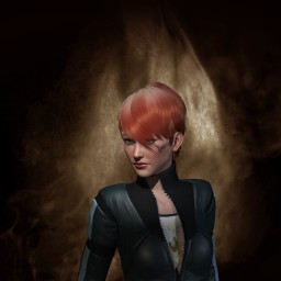 Cold Edelweiss portrait