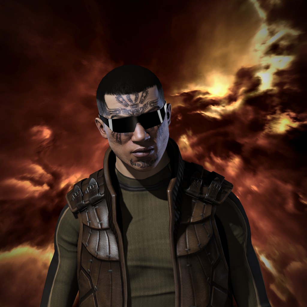 flying bullets portrait