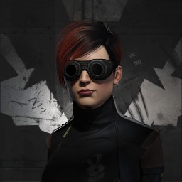 Oxed G portrait
