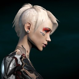 Hermes Hawk portrait