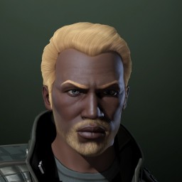 El Capitano Blondebeard portrait