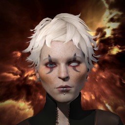 Diana Blowfish portrait