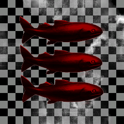 3 Red Fish