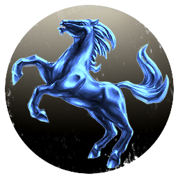 BLUE HORSE