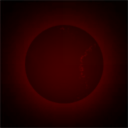 Three Red Moon