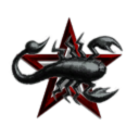 Rhinestone scorpion