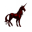 Lonesome Red Unicorn
