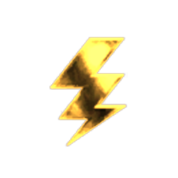 Golden Lightning Storm