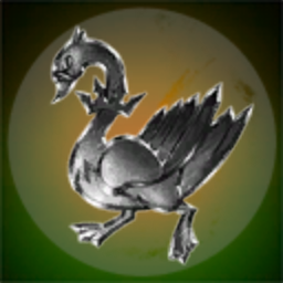 cast iron goose