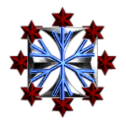 white-blue-red