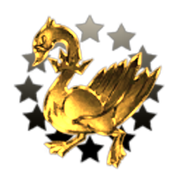 Yellow Ducks In Stars logo